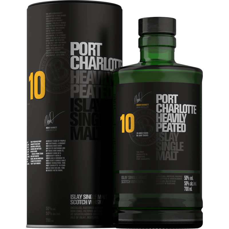 Bruichladdich Port Charlotte 10 Year Old 700ml