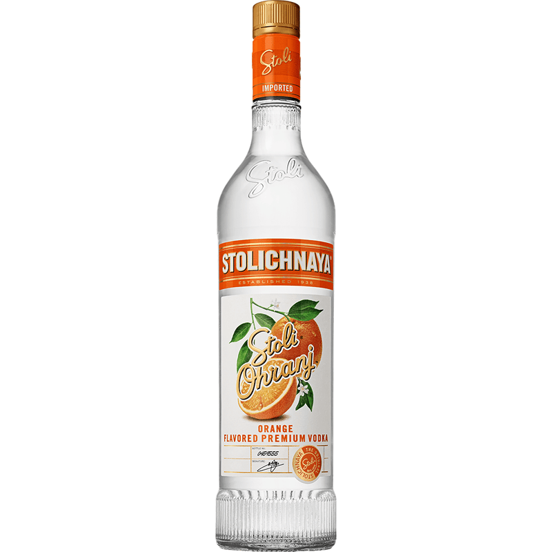 Stoli Ohranj Orange Flavoured Vodka 750ml