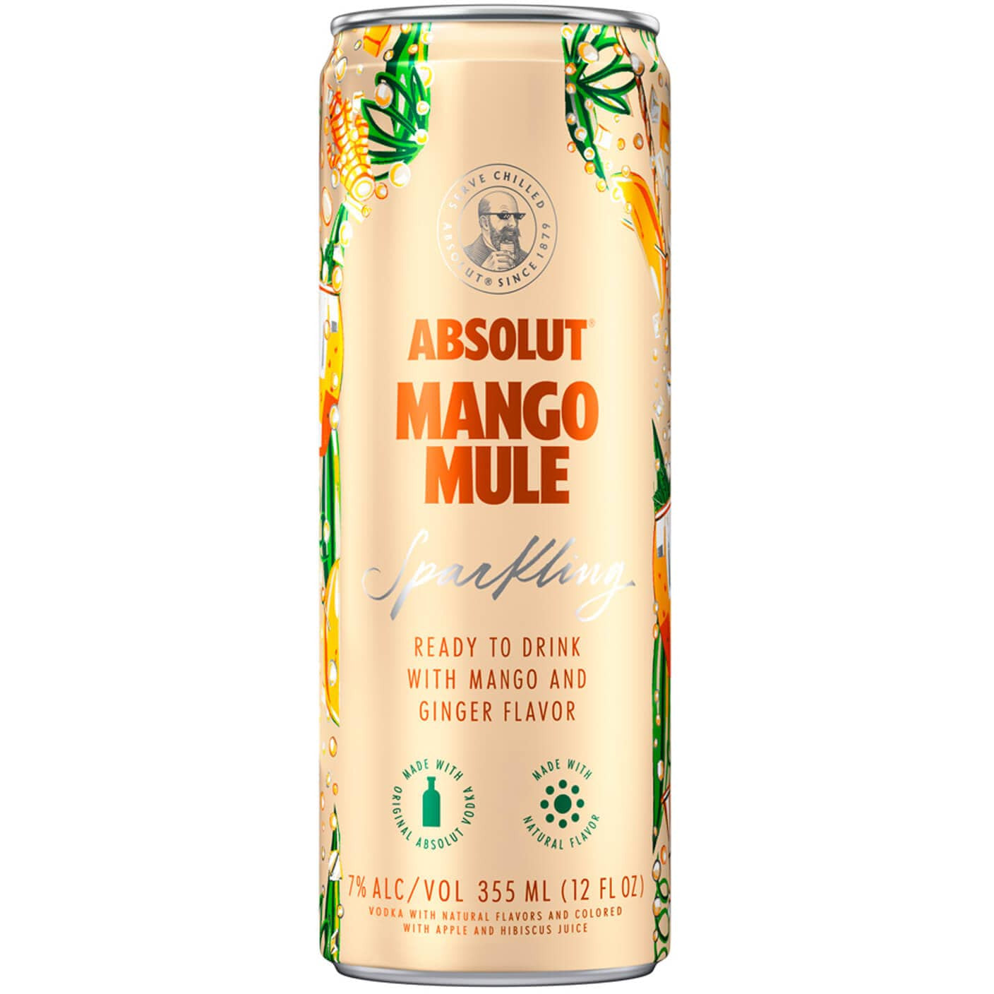 Absolut Mango Mule 4 Cans
