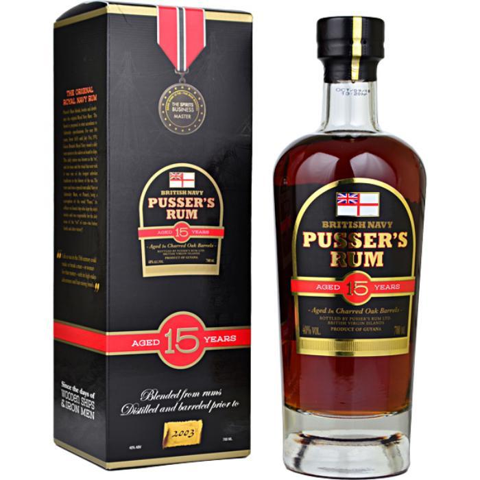 Pusser's 15 Year Old 750ml