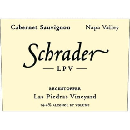Schrader LPV Beckstoffer Las Piedras Vineyard Cabernet Sauvignon 2018