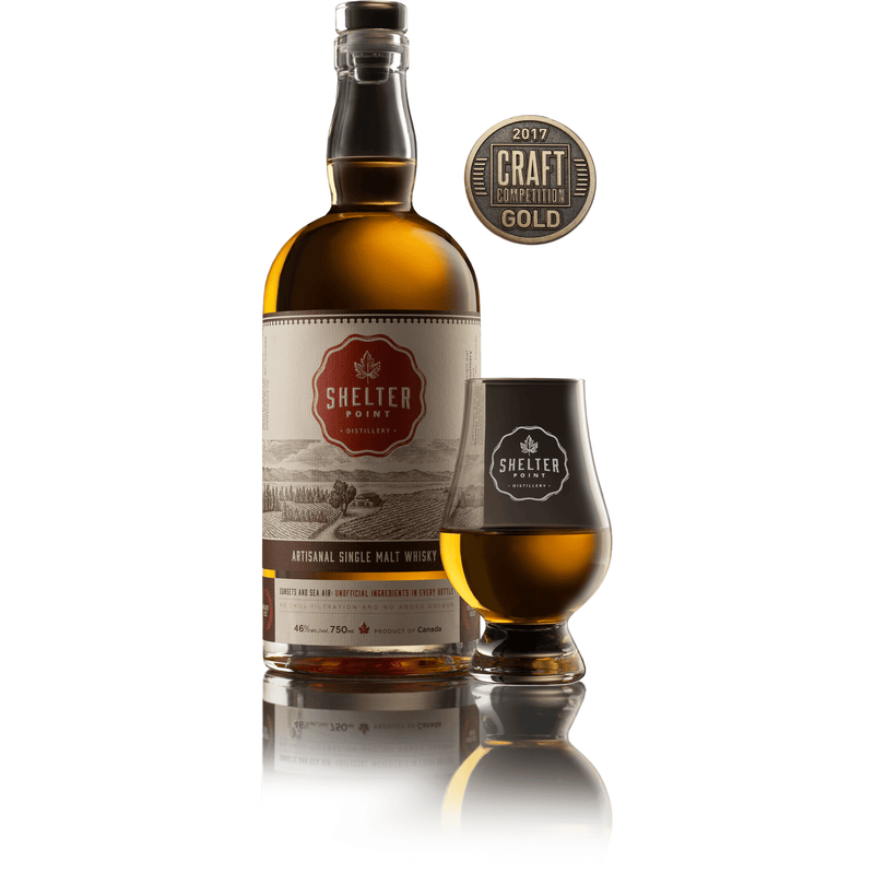 Shelter Point Canadian Single Malt Whisk 750ml