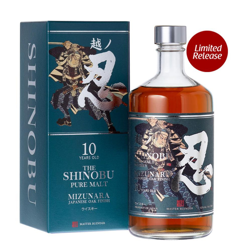 Shinobu 10 Year Old Japanese Whisky 750ml