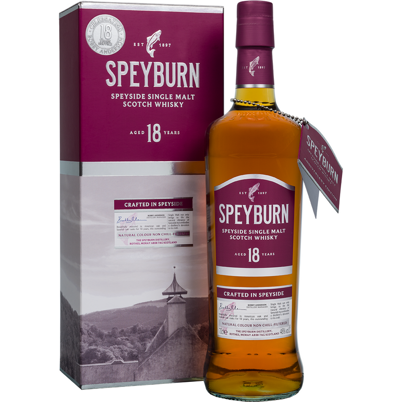 Speyburn 18 Year Old Single Malt Whisky 750ml