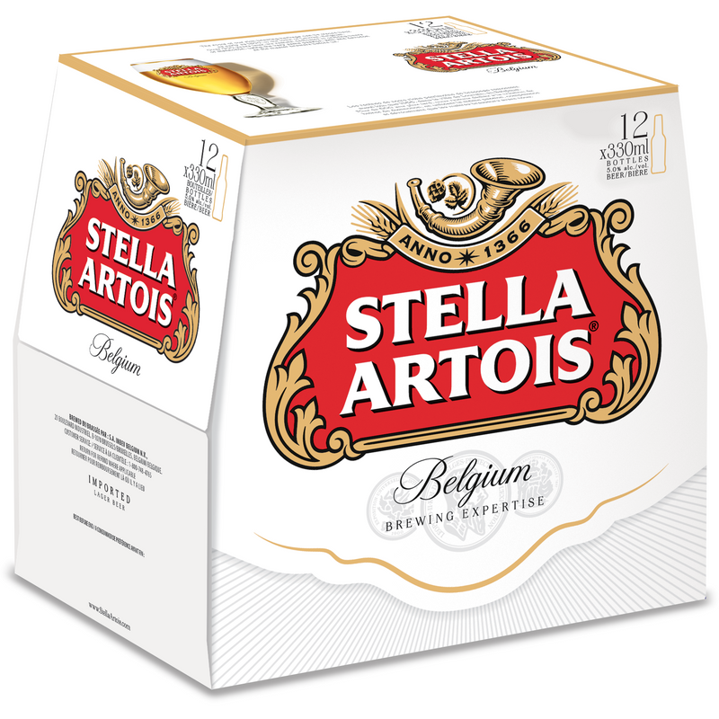 Stella Artois 12 Bottles