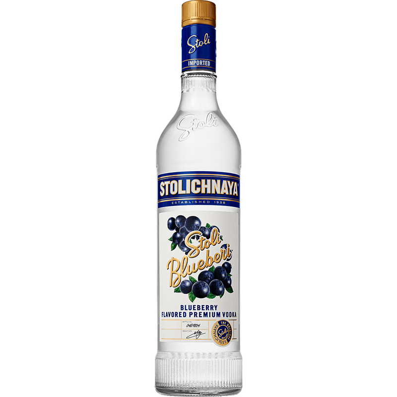 Stolichnaya Blueberi Blueberry Vodka 750ml