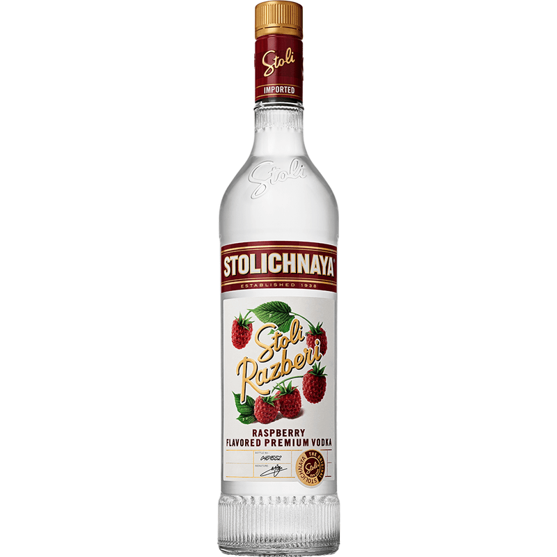 Stolichnaya Razberi Raspberry Vodka 750ml