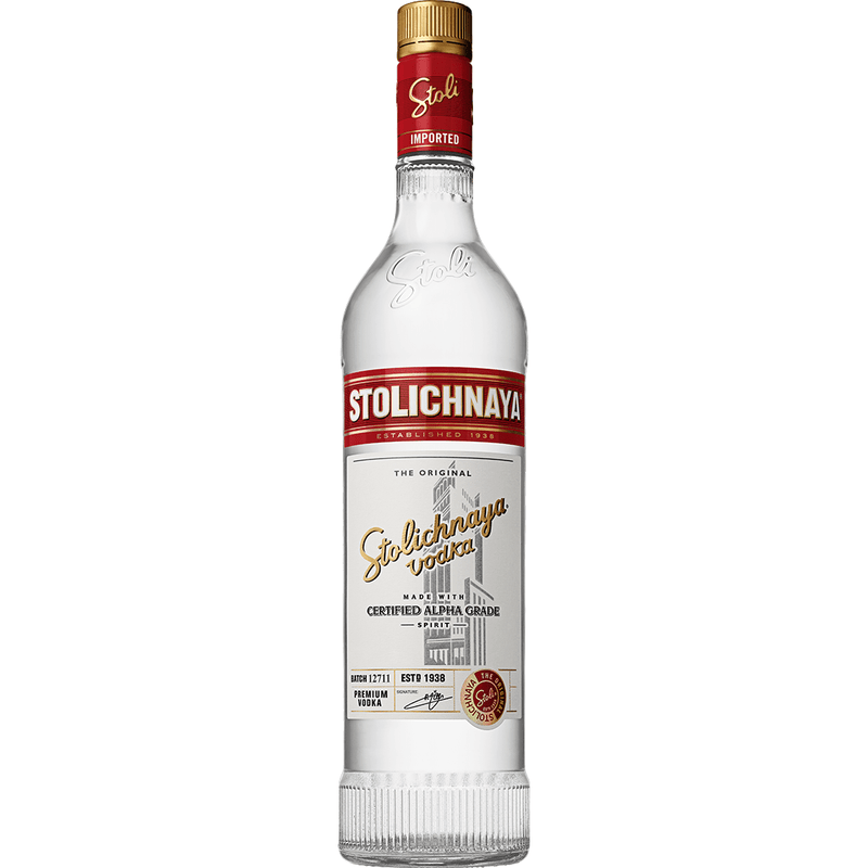 Stolichnaya Vodka 1L