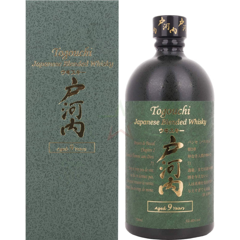 Togouchi Japanese Whisky 9 Year Old 750ml