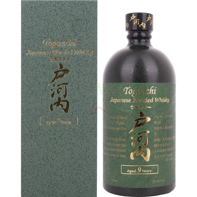 Togouchi Japanese Blended Whiskey 9 Year Old 700ml