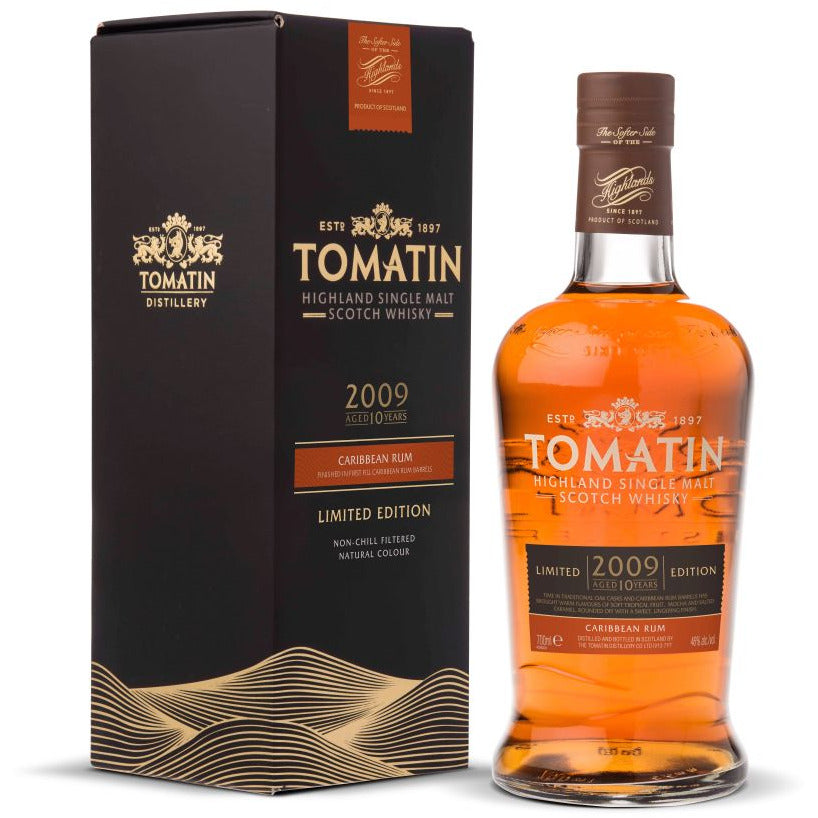 Tomatin 2009 Caribbean Rum Finish 46% ABV 700ml