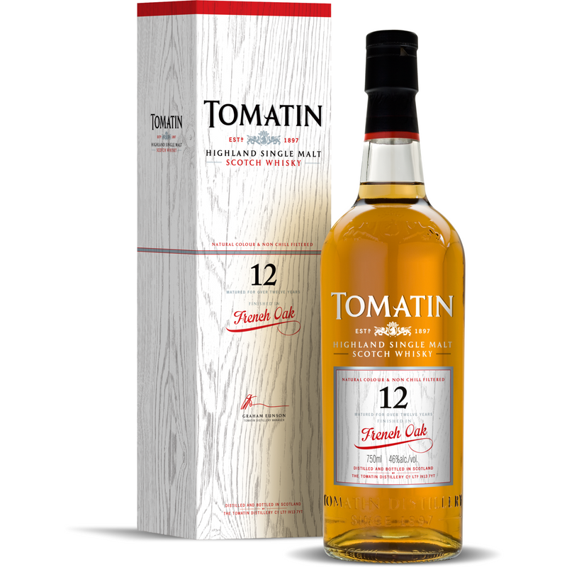 Tomatin 12 Year Old French Oak 46% ABV 750ml