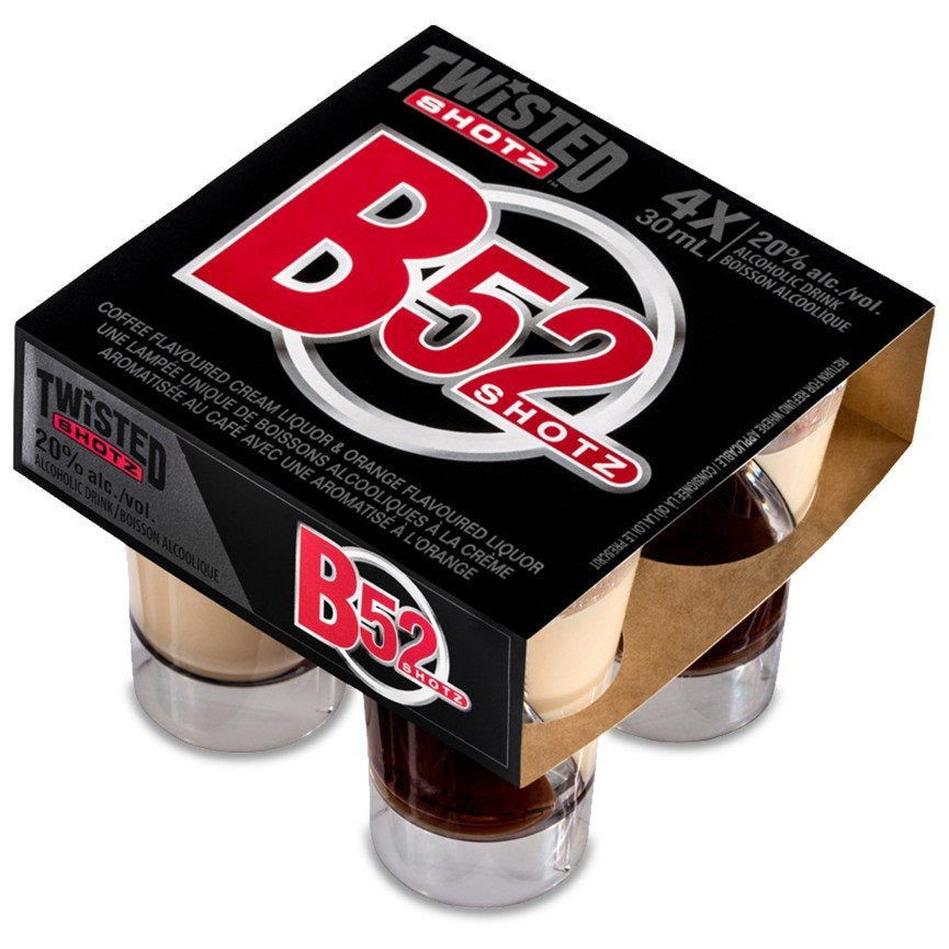 Twisted Shotz B-52 4 x 30ml