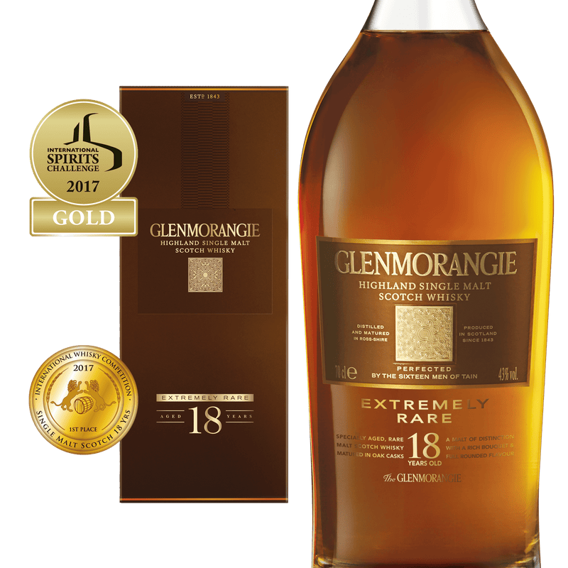 Glenmorangie 18 Year Old Extremely Rare 750ml