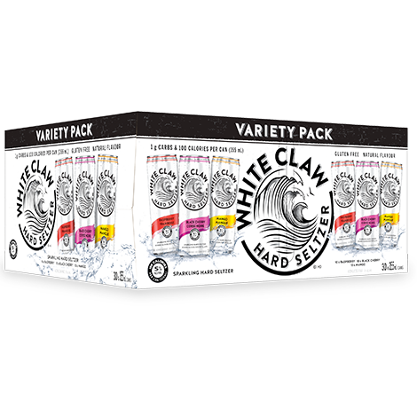 White Claw Variety Pack 30 Cans