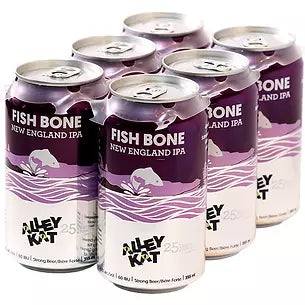 Alley Kat Fish Bone New England Ipa 6 Bottles