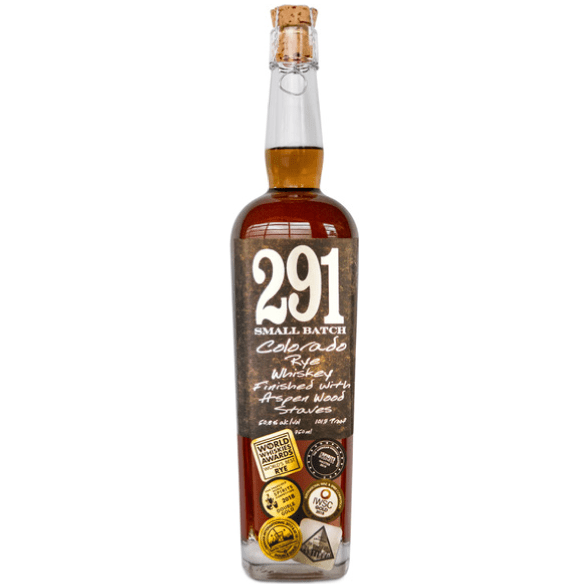 291 Distillery Single Barrel Barrel Proof Rye 62.5% ABV 750ml