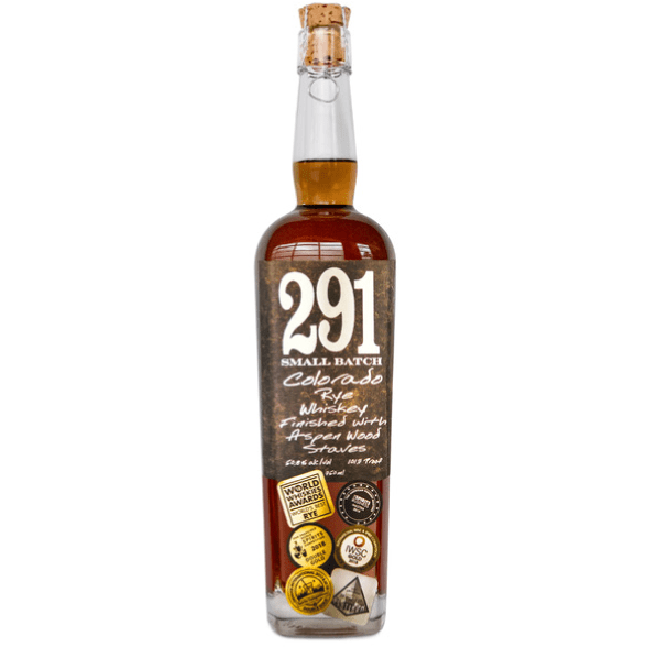 291 Distillery Single Barrel Barrel Proof Rye 62.5% ABV 750ml