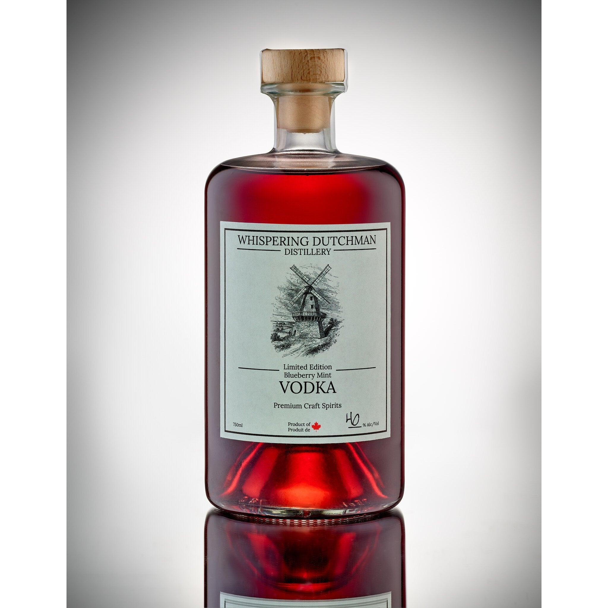 Whisp Dutch Blueberry Mint Vodka 750ml