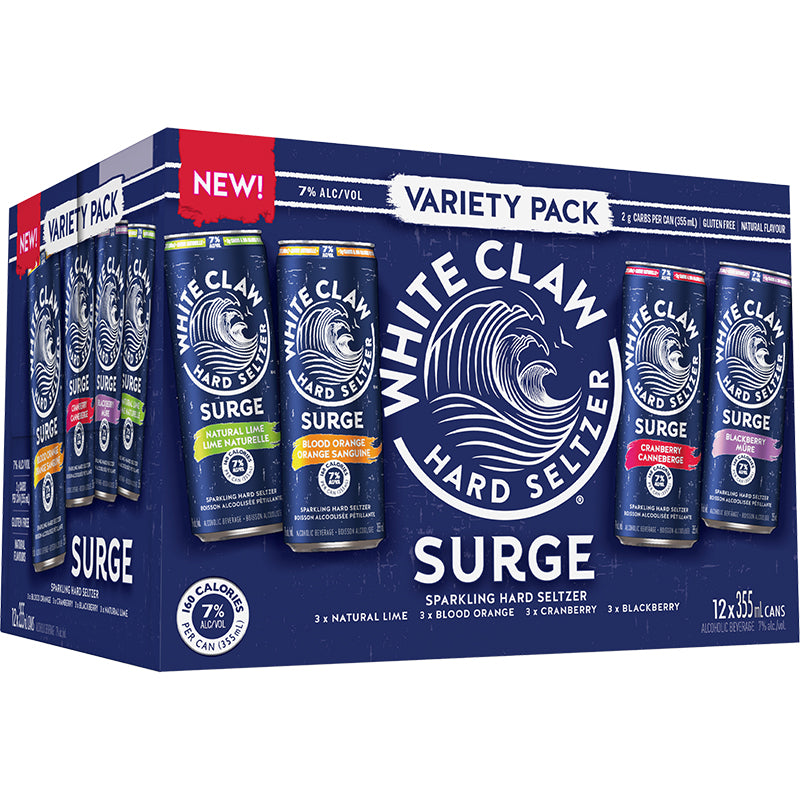 White Claw Surge Variety 12 Cans
