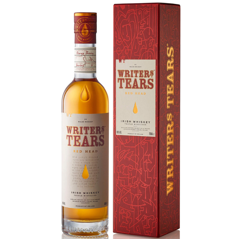 Writers Tears Red Head Irish Single Malt 46% 700ml