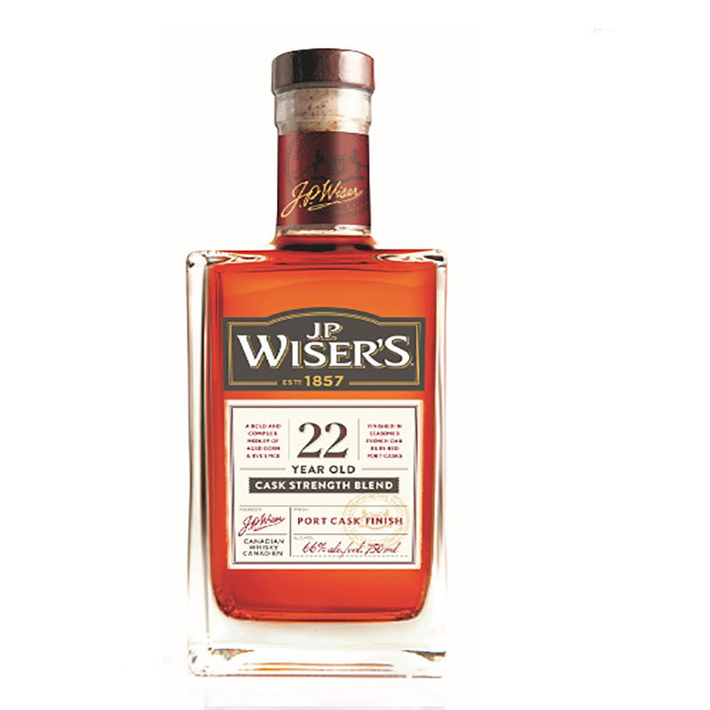 Wiser's 22 Year Old Port Barrel Whisky 750ml