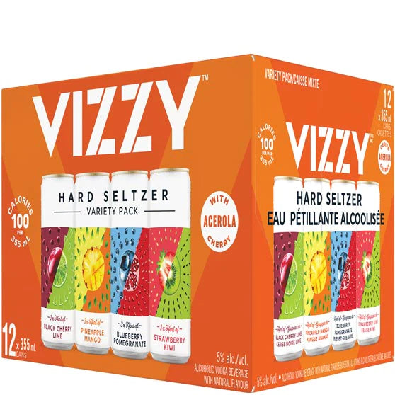 Vizzy Variety Pack 12 Cans