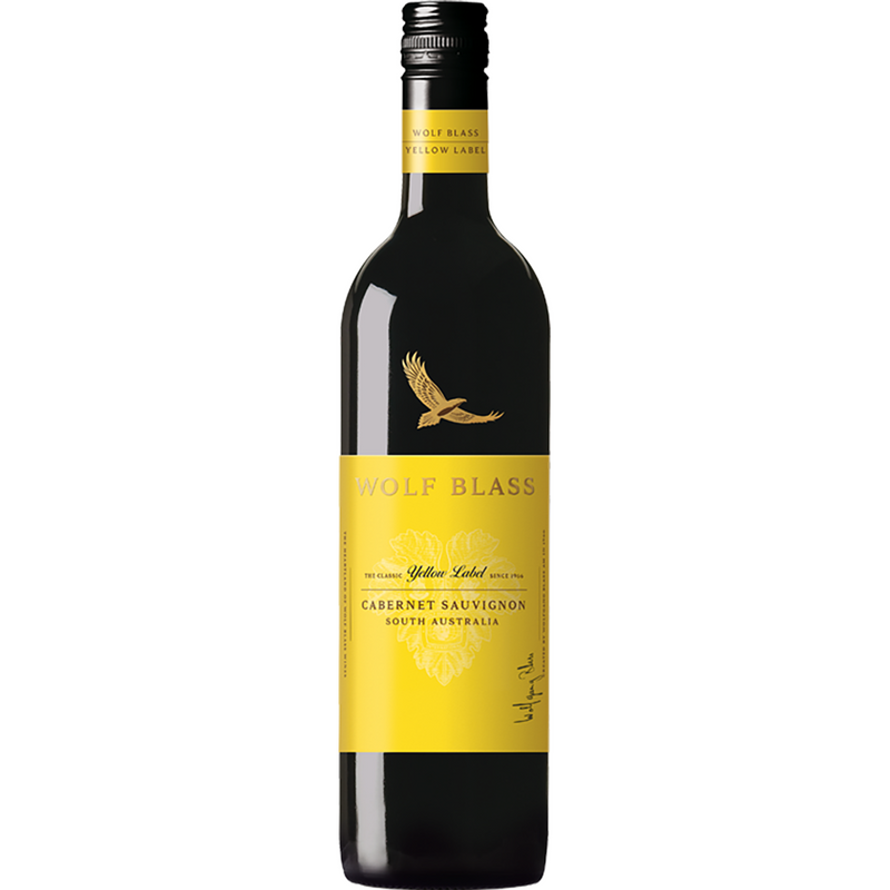 Wolf Blass Yellow Label Cabernet Sauvignon 750ml