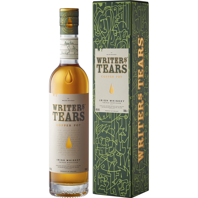 Writers Tears Pot Still Irish Whiskey 40% ABV 700ml
