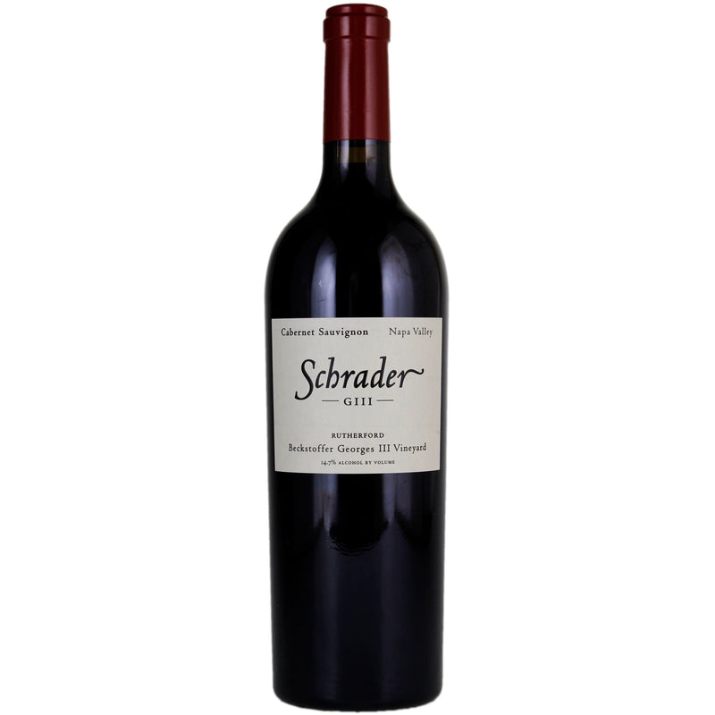 Schrader GIII (G3) Beckstoffer Georges III Vineyard Cabernet Sauvignon 2019 750ml